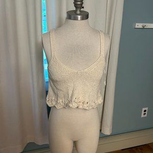 Zara Crochet Crop Top